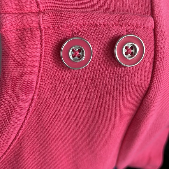 Tee Shirt Dress navy pink Talbots Small Petite - Picture 4 of 8